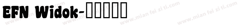 EFN Widok字体转换